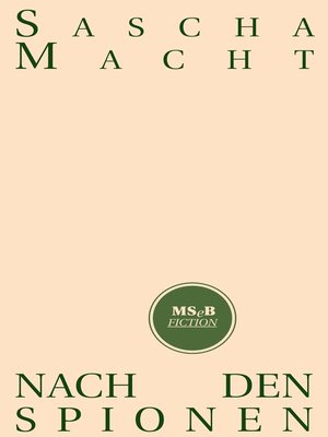 cover image of Nach den Spionen